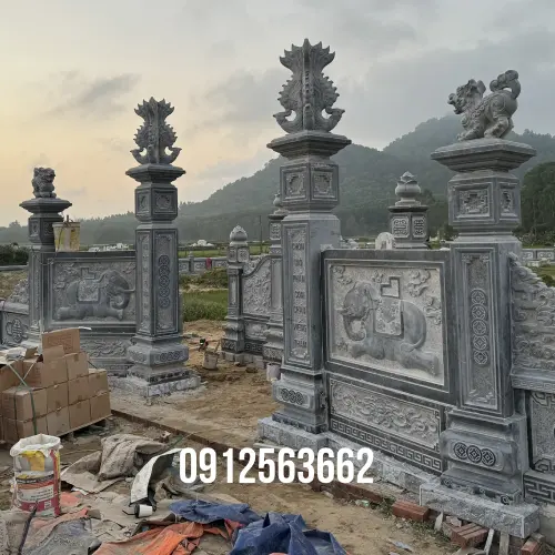 Cột đồng trụ đá