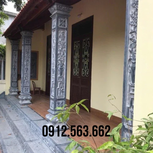 Cột hiên đá