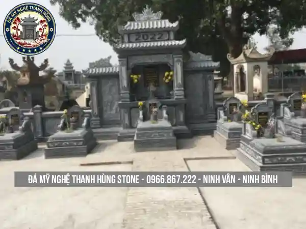 Mẫu Lăng Mộ Đá Đẹp - Mã 01