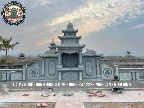 Mẫu Lăng Mộ Đá Đẹp - Mã 04