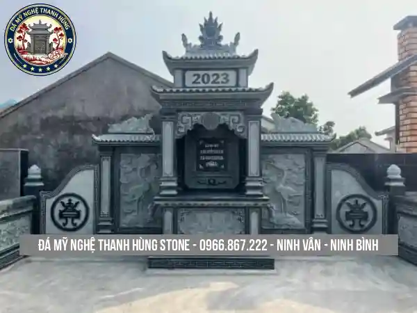 Mẫu Lăng Mộ Đá Đẹp - Mã 05