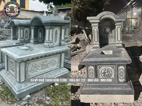 mộ đá 1 mái