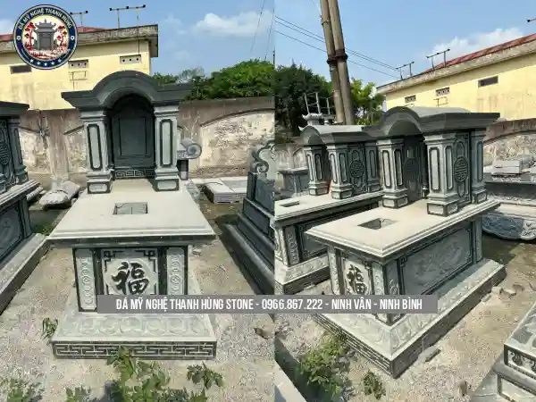 mộ đá 1 mái