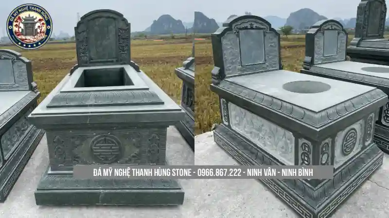 Lưu ý: Giá mộ đá tam sơn có thể thay đổi tùy theo yêu cầu thực tế.